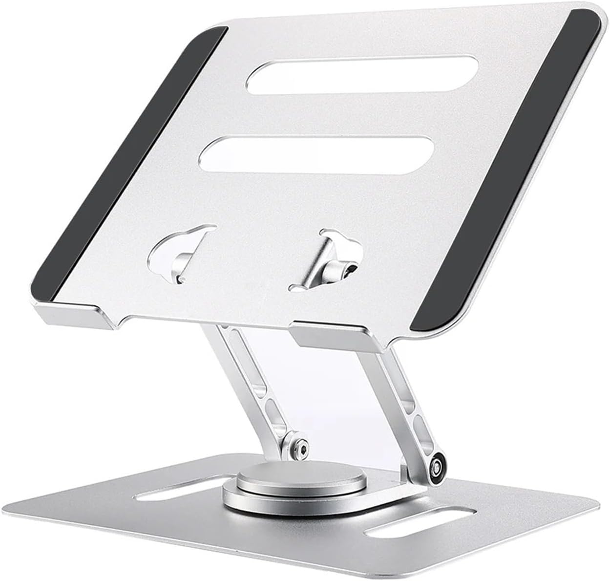 Portable Monitor Stand Adjustable Multi-angle Foldable Metal Stand Supports 12
