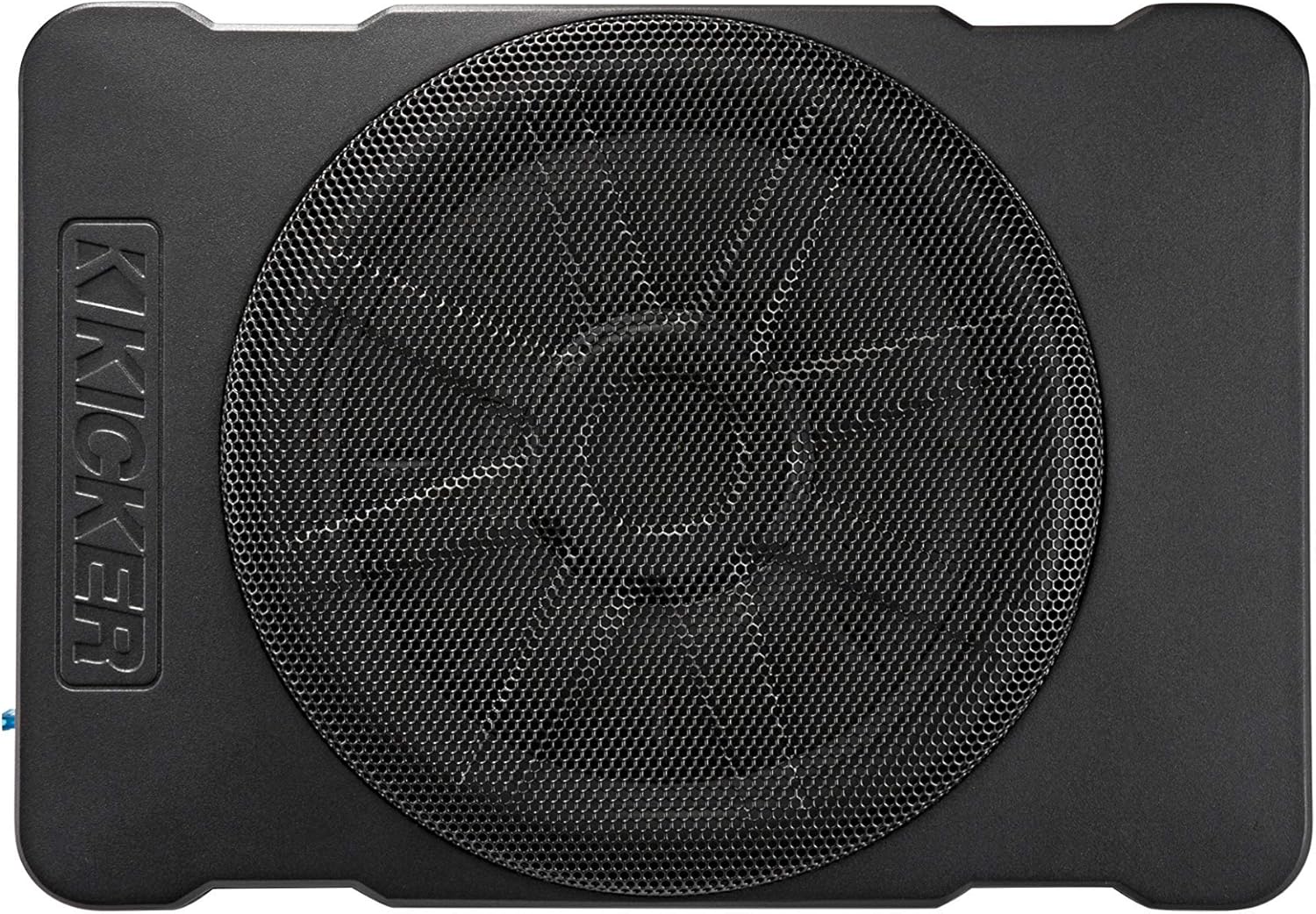 KICKER 46HS10 Compact Powered 10-inch Subwoofer (Renewed)