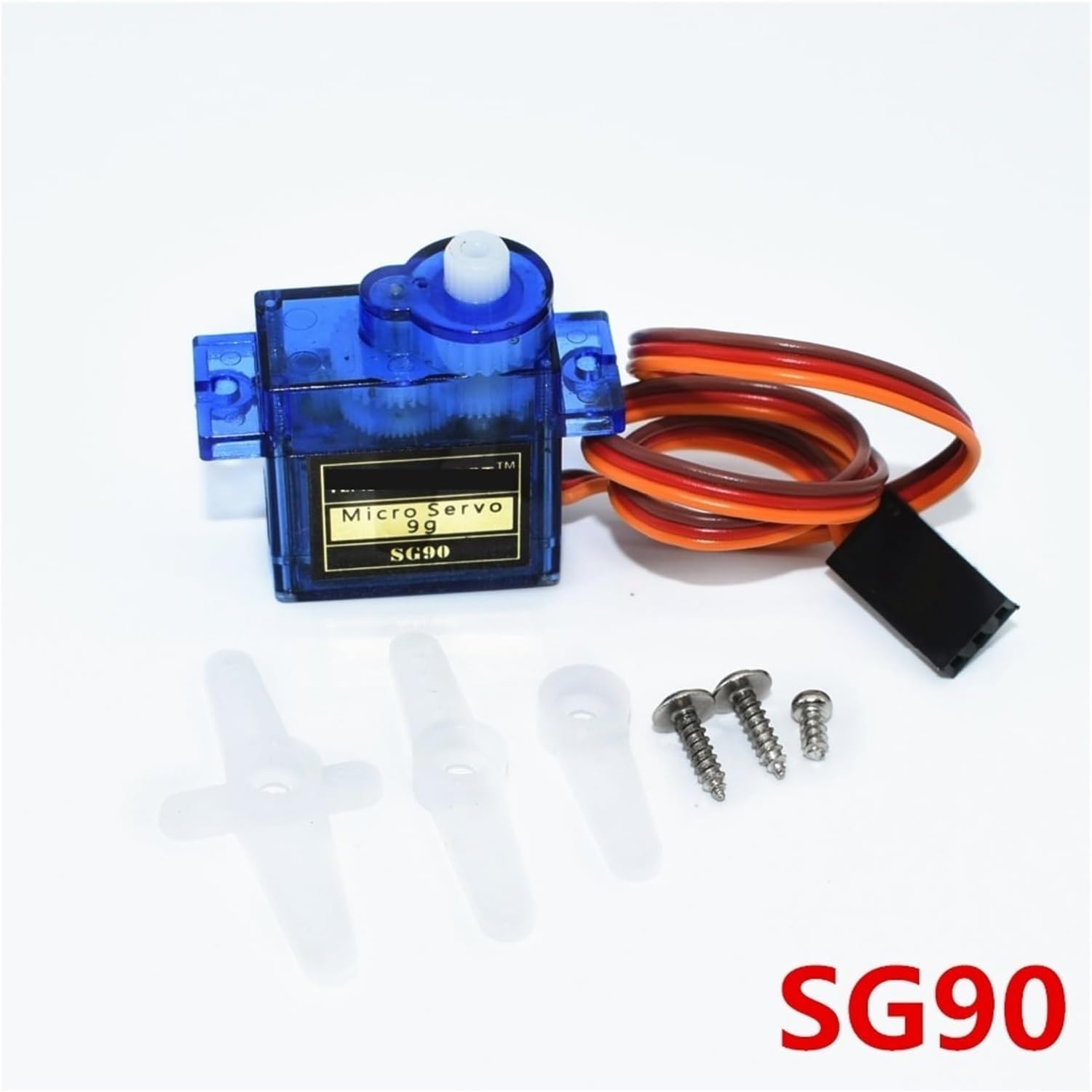100pcs SG90 9g Servo for RC 250 450 Helicopter Airplane Car