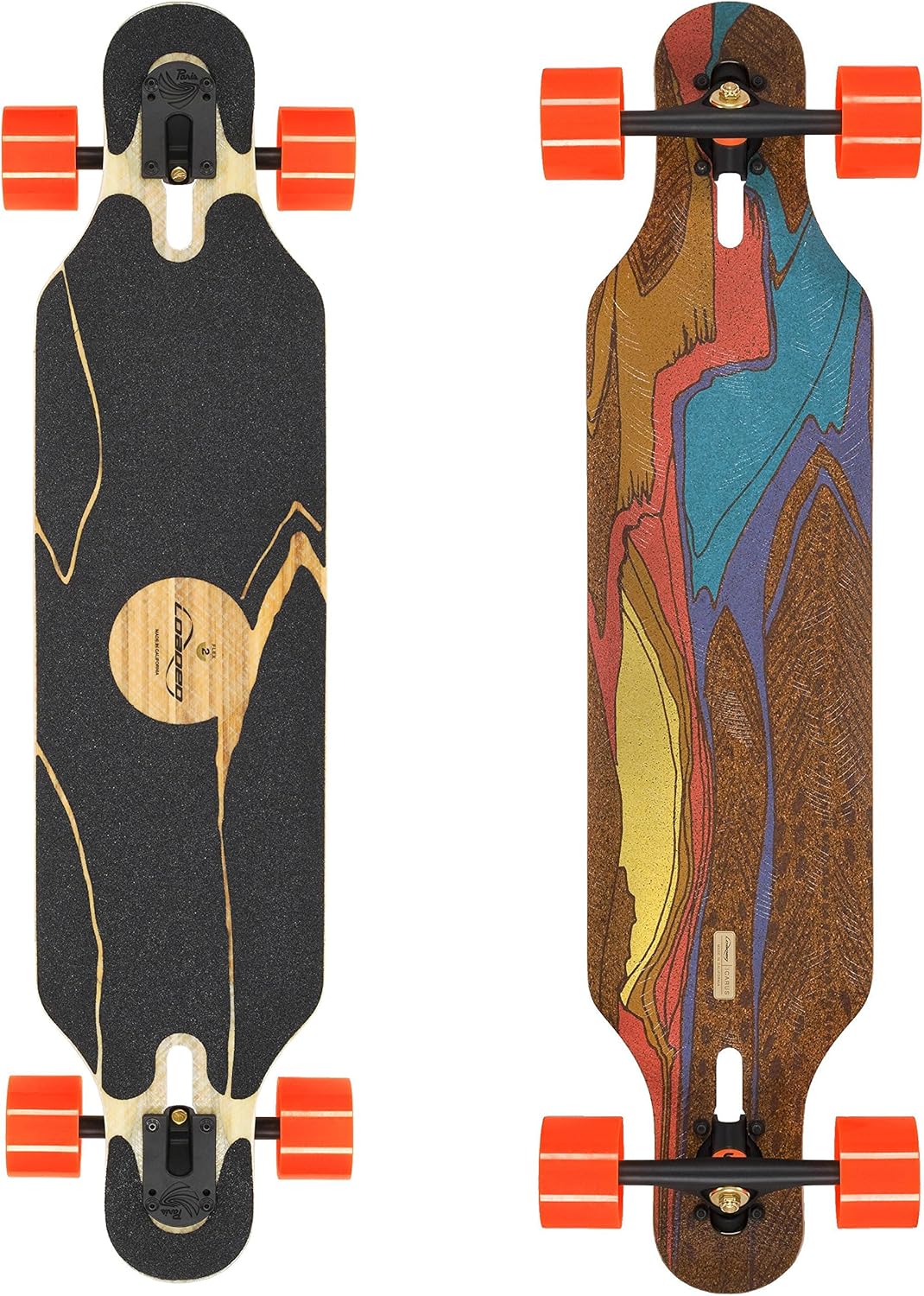 Loaded Boards Icarus Bamboo Longboard Skateboard