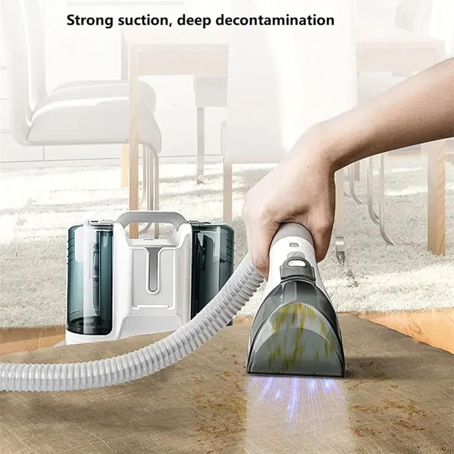 GAOQLX-RSDK Household Vacuum Cleaner Handheld Multifunctional Jet Suction Washing All-In-One Carpet Curtain Sofa Fabric Cleaning Machine