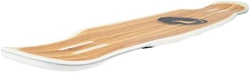 Longboard Skateboard, Freestyle Cruiser, Waterproof & Wood Construction, Cruise Skateboard and Longboard Decks, Lightweight Build (Miniclipse Soft Flex Complete Deck + Wheels)