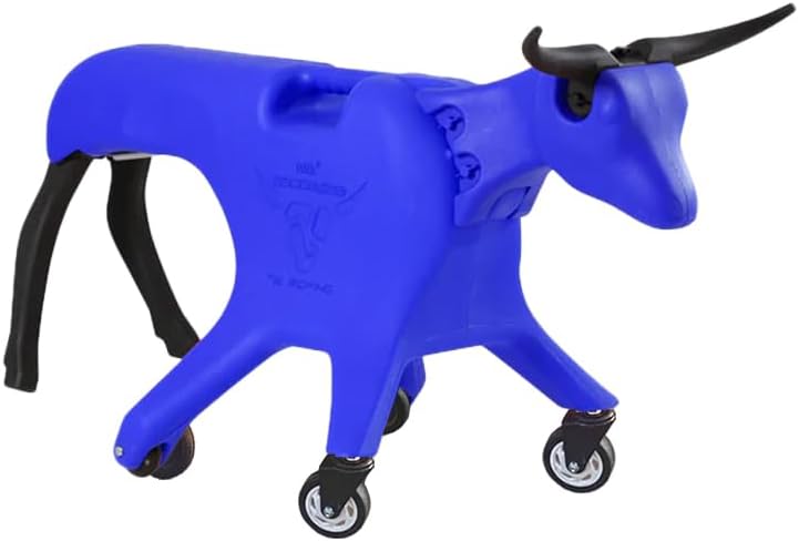 7K Lil Something Roller Roper Dummy with Off-Road Wheels - Blue