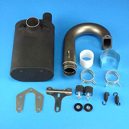 Hockus Accessories DLE 200 Exhaust Pipe Standard / Reinforcement for DLE 200 RC Engine - (Color: Reinforcement)