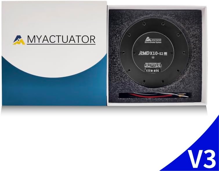 MyActuator Servo Actuator System RMD-X10-S2 35:1 Brushless DC Servo Motor Dual Encoder MCX500 Driver High Torque for Robot Arm Quadruped Robot