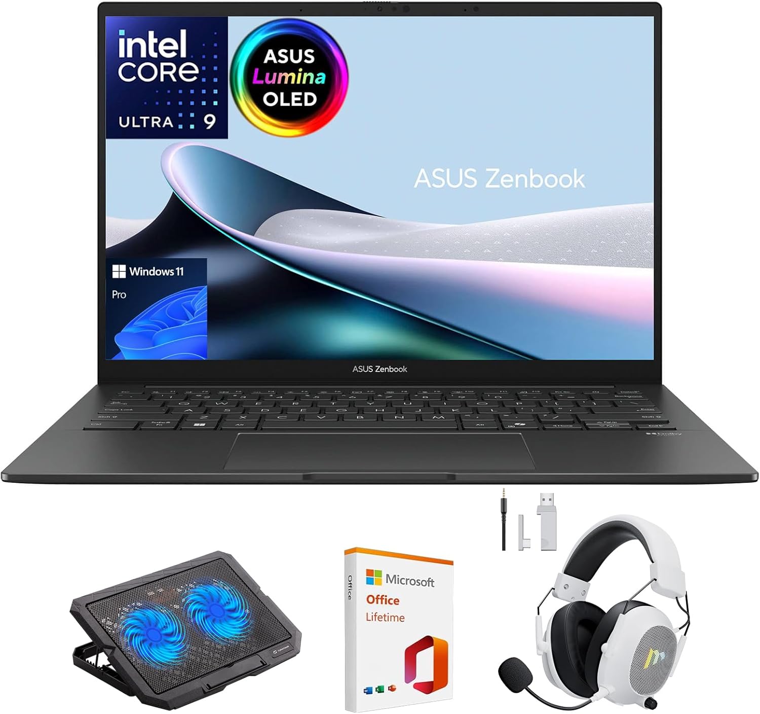 ASUS Zenbook 14 OLED Laptop, 14