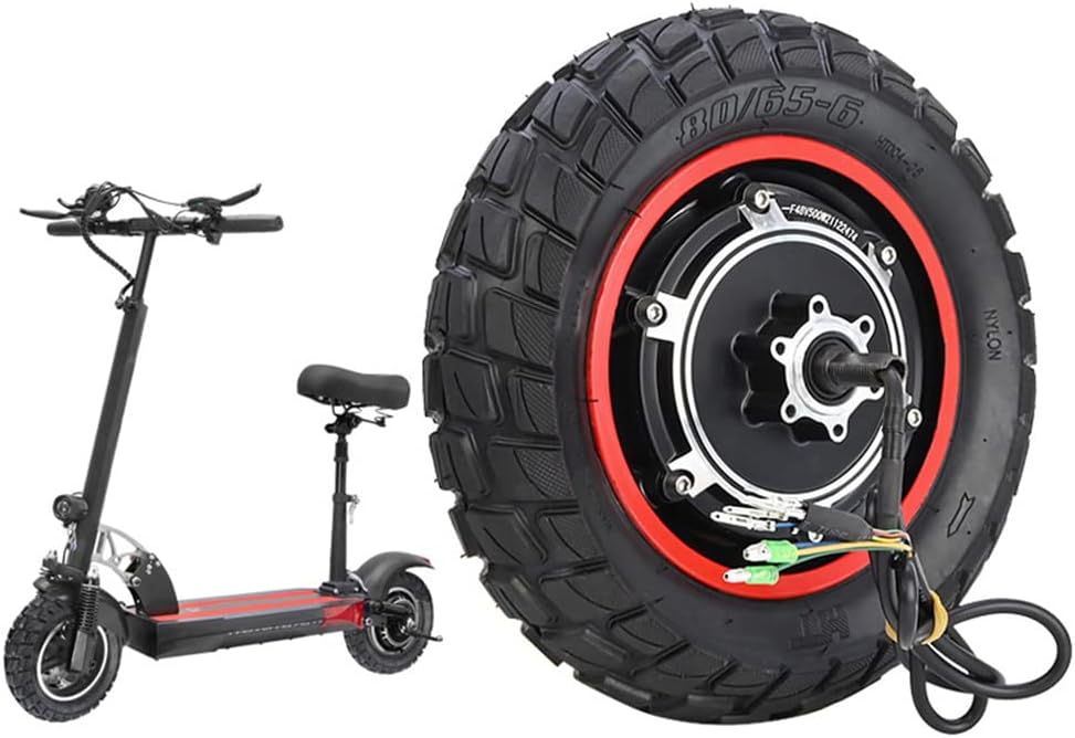 48V 500W Motor Replacement for Kugoo M4/M4PRO Electric Scooter 10 Inch Inflatable Tire Rear Wheel Motor