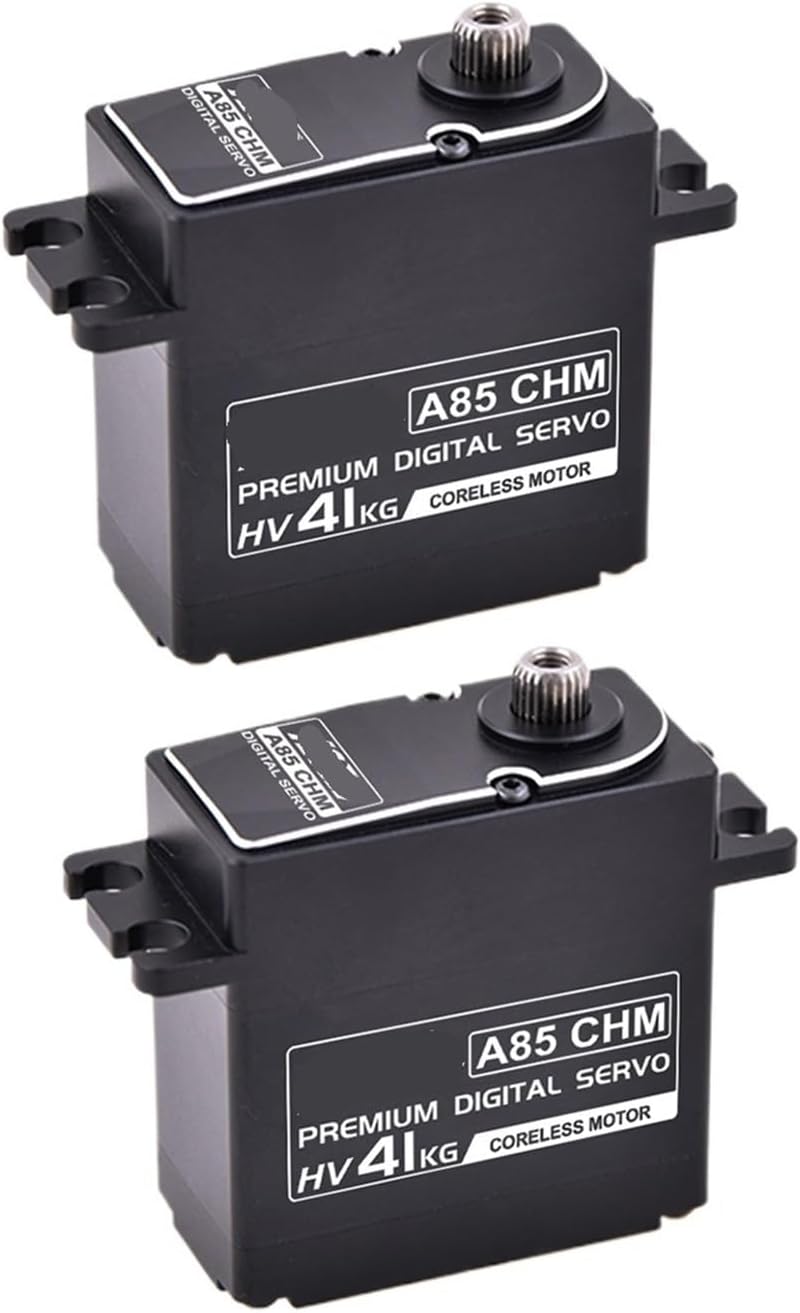 A85CHM A77BHM A77BHL 41KG 18KG 24KG High Torque Digital Coreless Brushless Standard Servo(A85CHM 41kg x 2PCS)