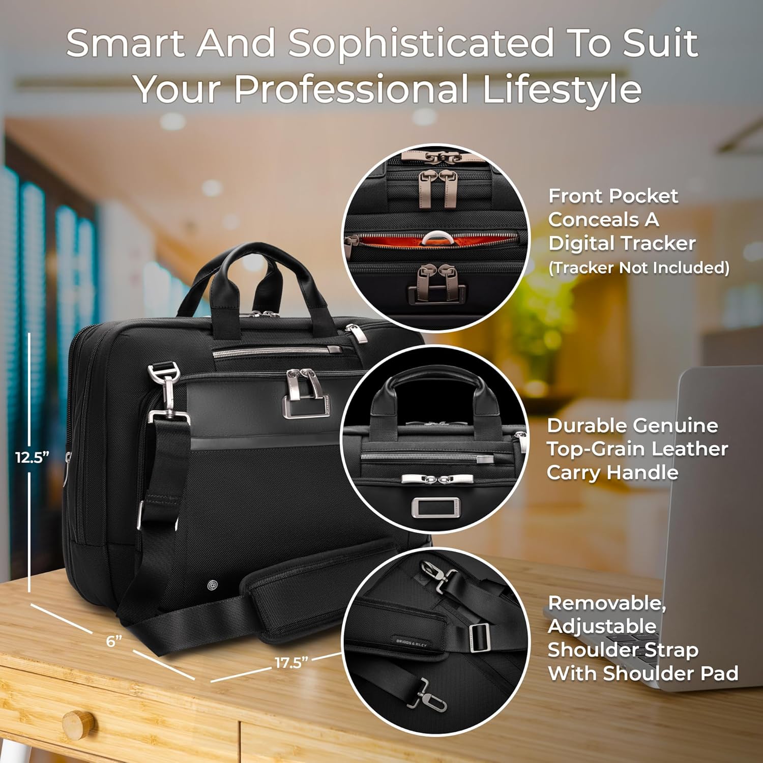 Briggs & Riley Briefcases - Laptop Bag for Work & Travel, Briefcases for Men & Women - @work Collection