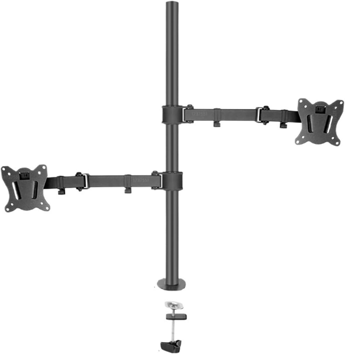 400mm DL-T902-240 Desktop Stand Full Motion 360 Degree Steel Monitor Stand 10