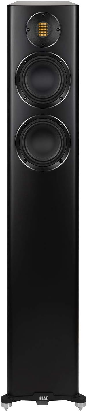 ELAC FS247.4-SB Carina Premium Floorstanding Tower Speaker - (Each) Satin Black