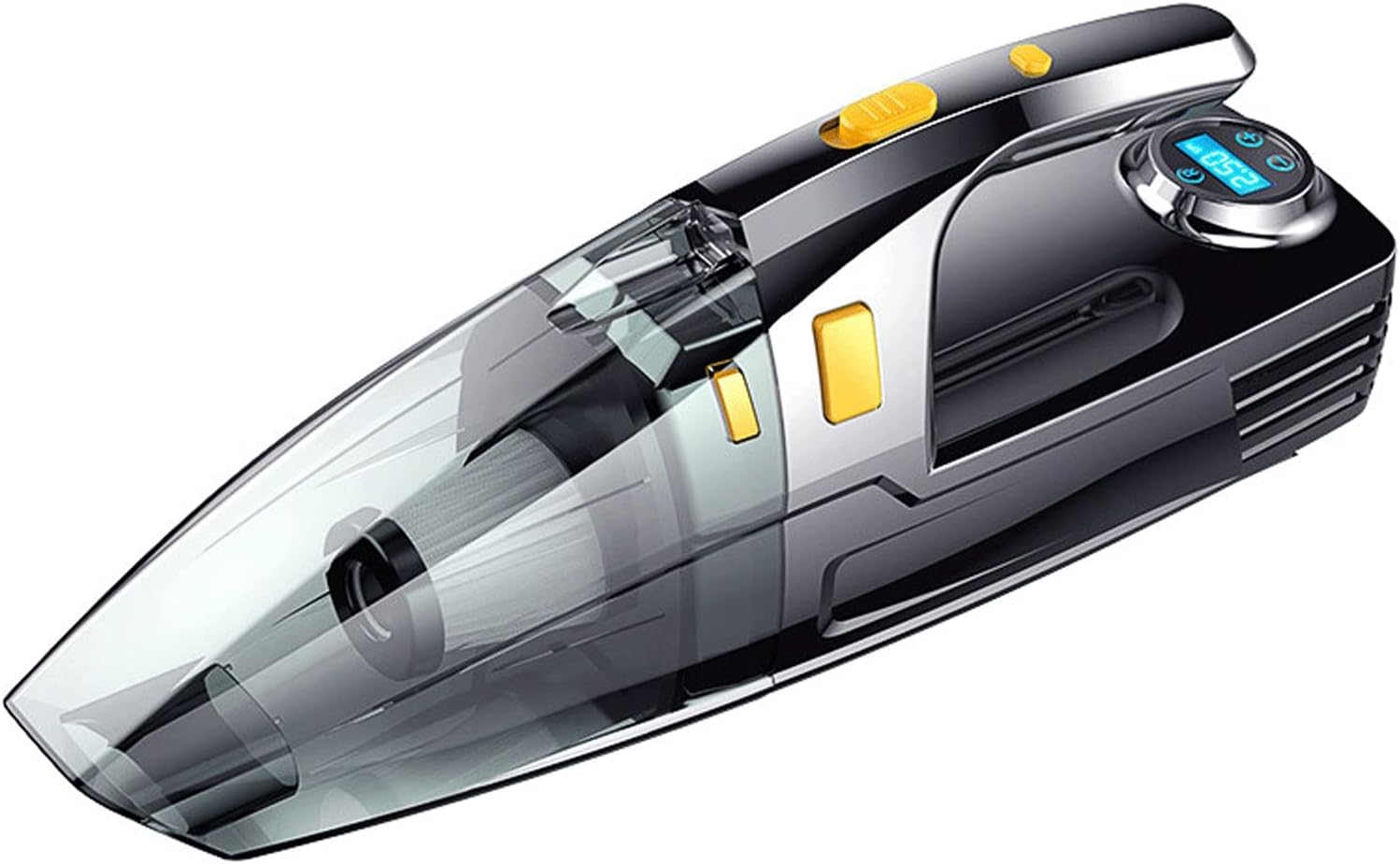 Feilx Car Vacuum Cleaner - LED Light, Vacuum Handheld, 5500PA Power Vacuum Cleaner Wet/Dry Noise Reduction Portable Vacuum Cleaner Quick Charge Household and Car Vacuum Cleaner