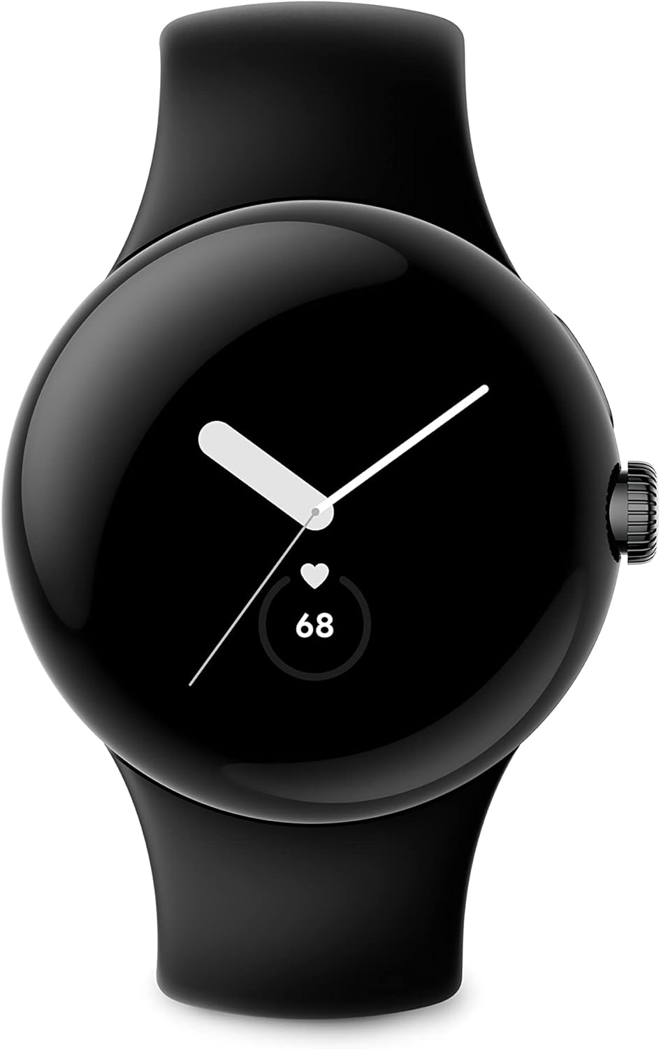 Google Pixel Watch 1st Gen (Previous Model) - Android Smartwatch with Fitbit Activity Tracking - Heart Rate Tracking Watch - Matte Black Stainless Steel case with Obsidian Active band - LTE