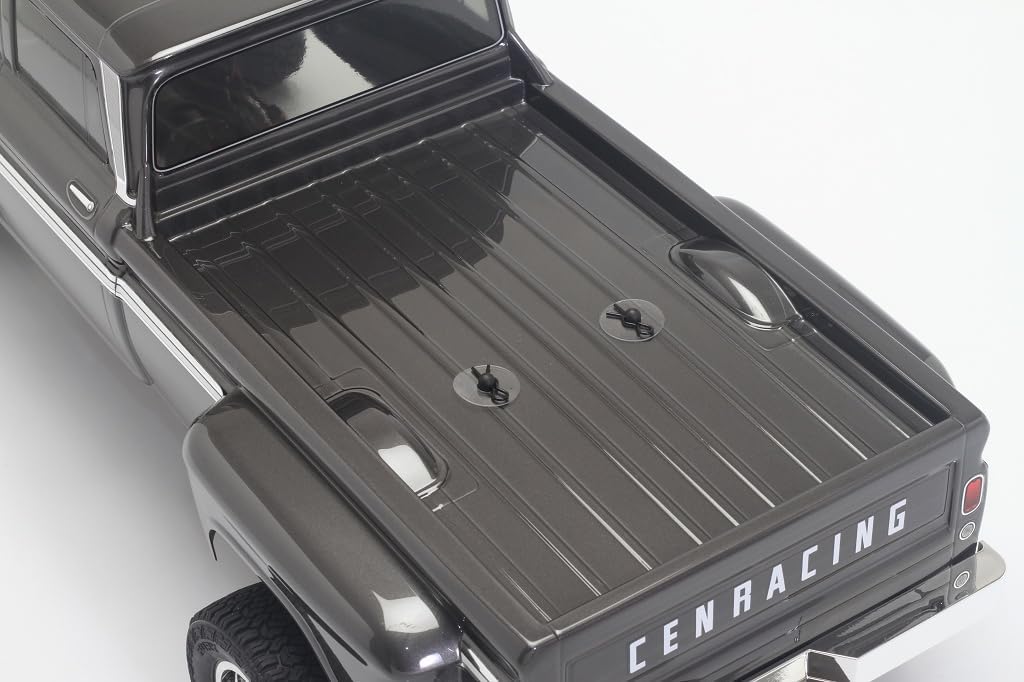 Helidirect CEN Racing Sicario 1/10 RTR 4WD Custom Dually RC Truck DL-Series - Remote Control Car for Adults, Waterproof and All Terrain Capabilities - 1/10 Scale RTR (Grey Titanium)