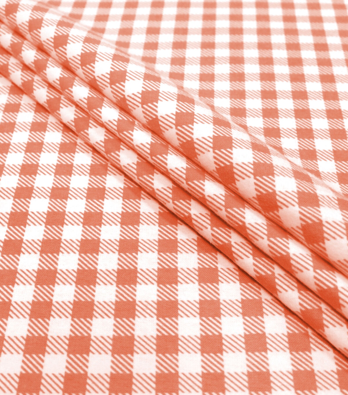 POP! Gingham Pink Super Snuggle Flannel Fabric