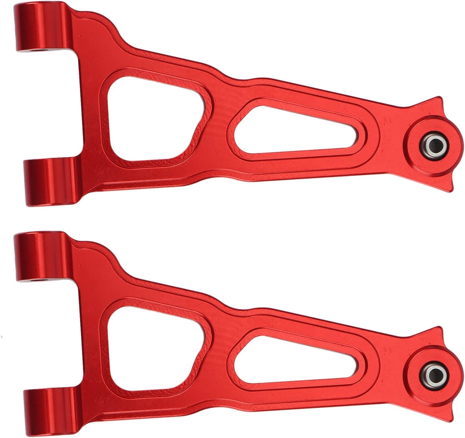 GERALD Pack of 2 Metal Front Upper Control Arm for Super Baja 1/6 Desert Truck RC Car Upgrade Parts, Red