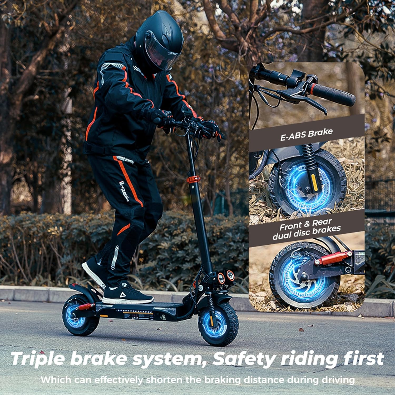 iScooter Electric Scooter Adults, 900W Motor E Scooter with 28MPH Top Speed & 25 Miles Range, 10