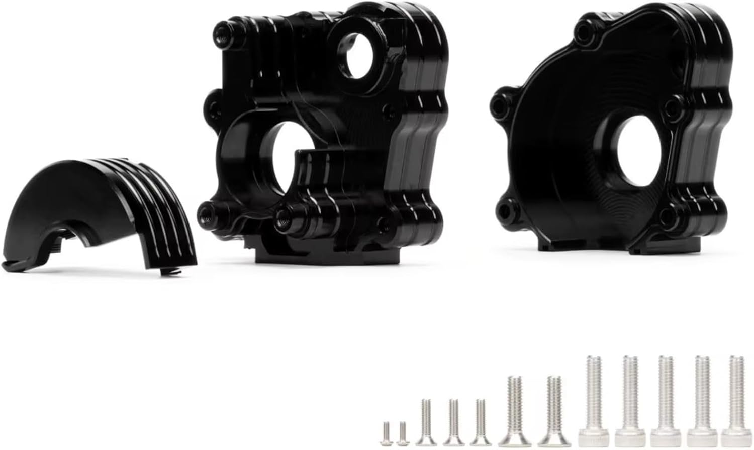 RC Crawler Transmission for Arrma for Kraton 4WD for Outcast Truck 8S 1/5 ARA310930 Aluminum 6061 CNC Center Gearbox Case Wave Box Shell Rc Car Accessories(Red)