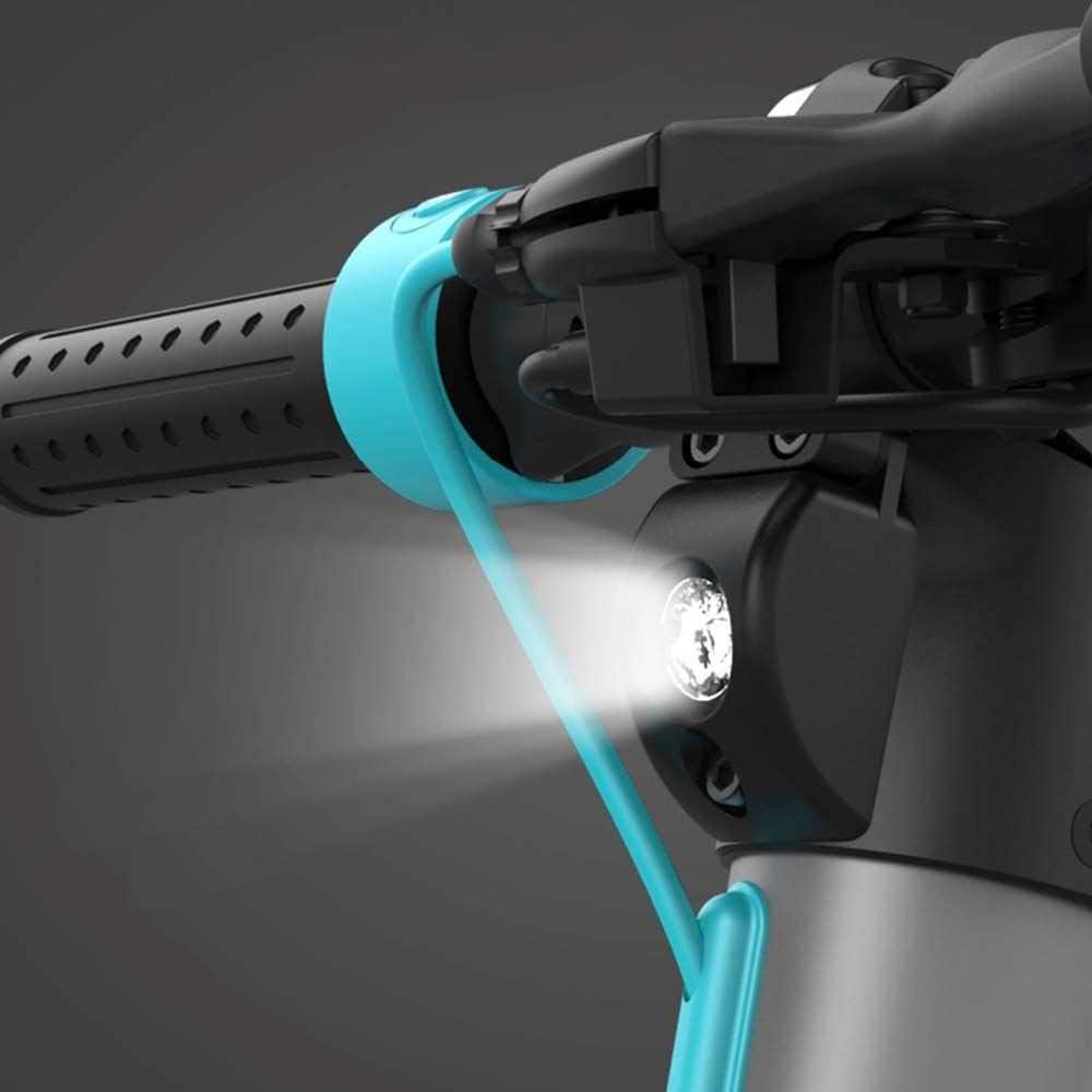 Eskuta KS-350 Long-Range Electric Powerful Kick Scooter, Ultra-Portable, Lightweight with Removable Quick Charging Battery, Triple Brakes & LED Digital Technology