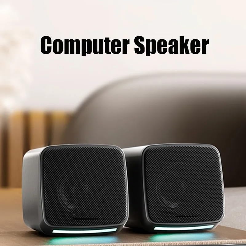 Computer Speaker Desktop Home Theater Small Laptop Wired Mini Tweeter Subwoofer