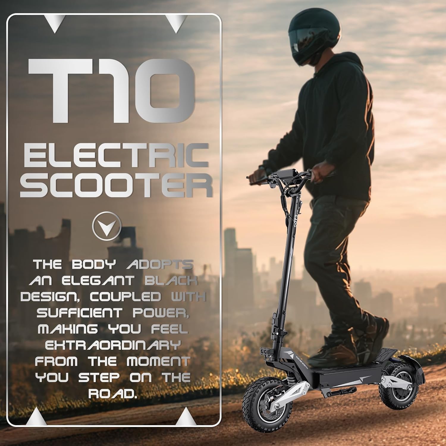 Off-Road Electric Scooter for Adults, 48V13.5AH Battery Folding 11