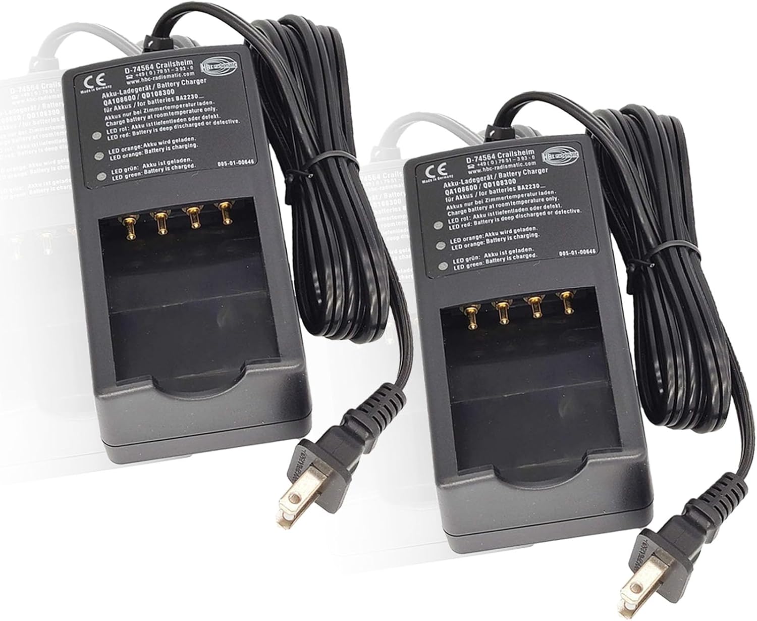 3.6V BA223030 2100mAh Battery Charger AC 110V-220V for HBC Crane Remote Control Battery Charger D-74564 QA108600 QD108300