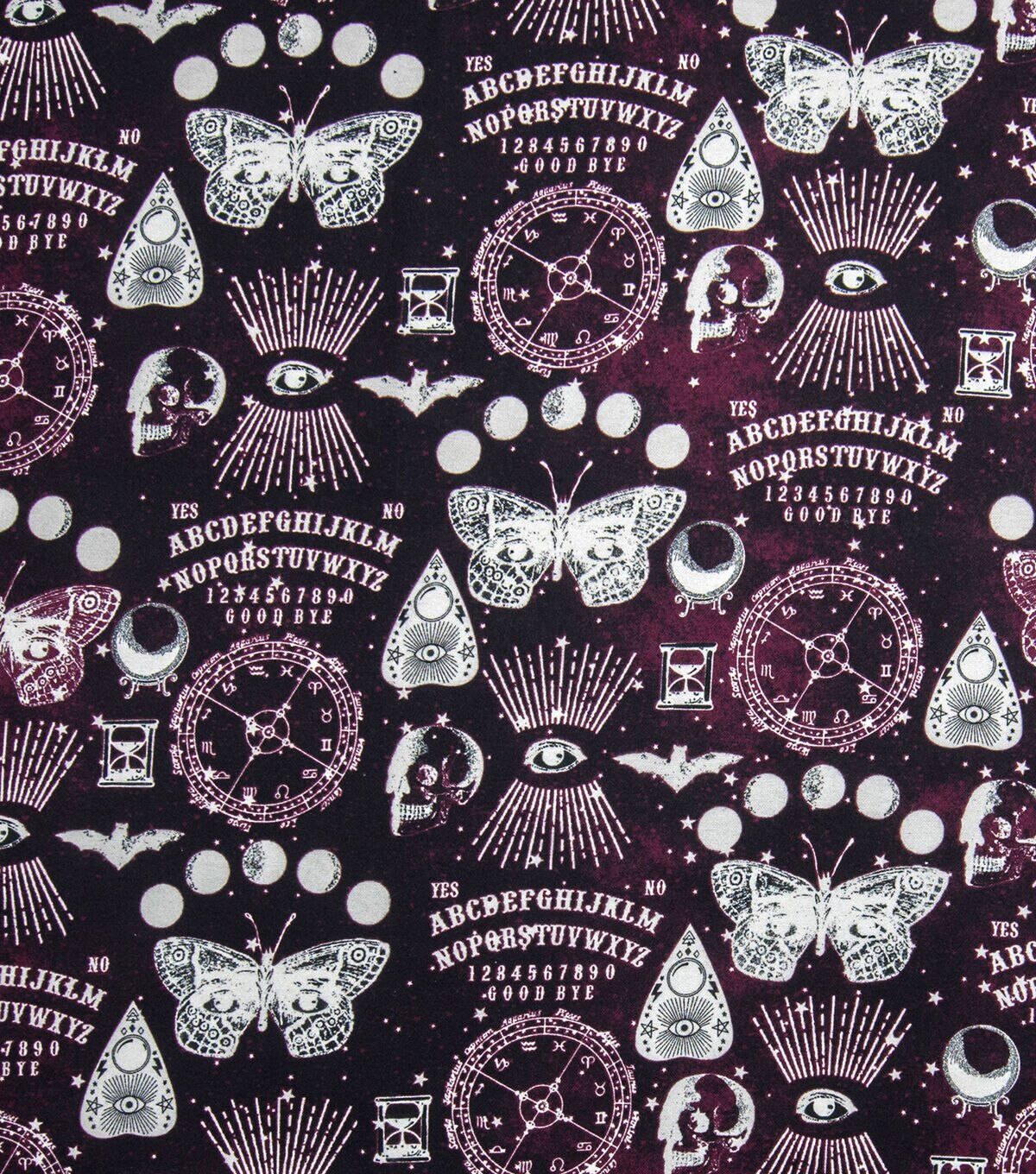 Ouija Board Super Snuggle Flannel Fabric