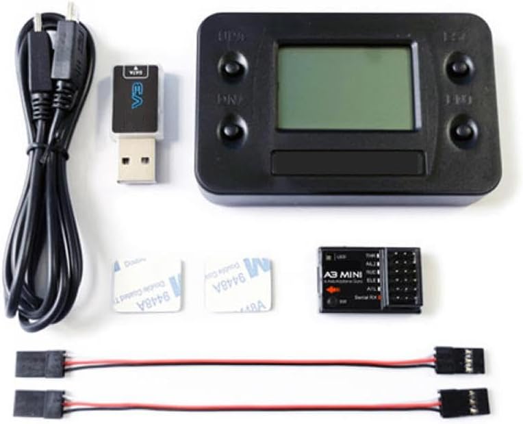 A3S3 Fixed Wing 6 Airplane Gyro Stabilizer Flight Control Balancer Programming Card(HEA3MINI Full)