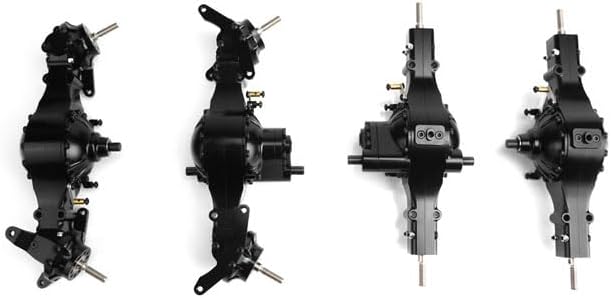 LESU 8 * 8 Front Rear Axles Differential Lock Metal for RC 1/14 Tractor Truck Accessories