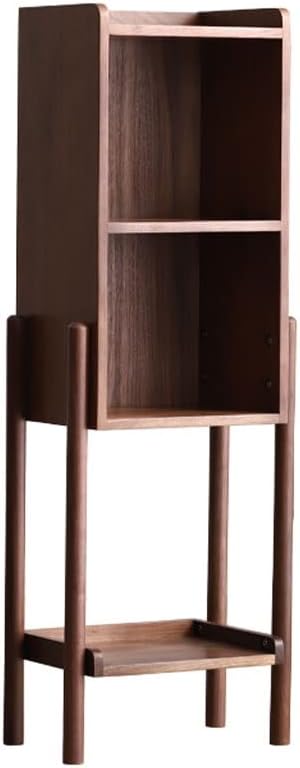 Book Shelf Bookcase Storage Display Bookshelf Indoor Retro Freestanding Bookshelf Bedroom Bedside Locker Small Bookcase Storage Rack Living Room Side Cabinet for CDs/Movies/Books/Display Shelves