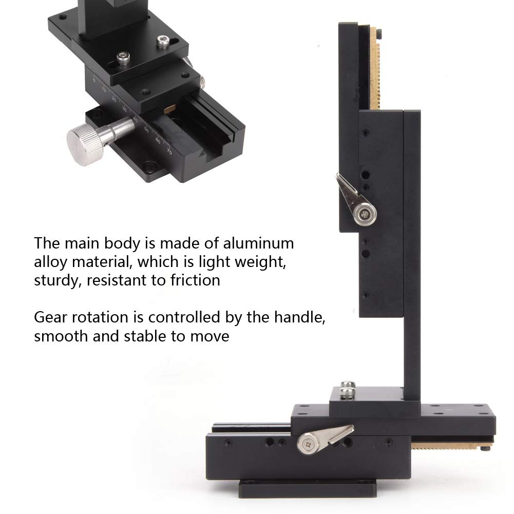 Manual stamping machine XZ Trimming Platform 40x90mm - High precision with gear guide and detachable structure - Ideal for optical devices and industry machinery