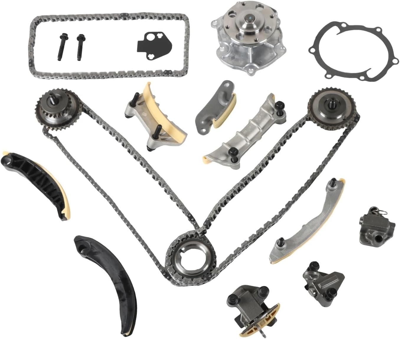 Timing Chain Kit Water For 2007-2011 STS 2011-2015 3.6L Engines Components Timing Components Parts