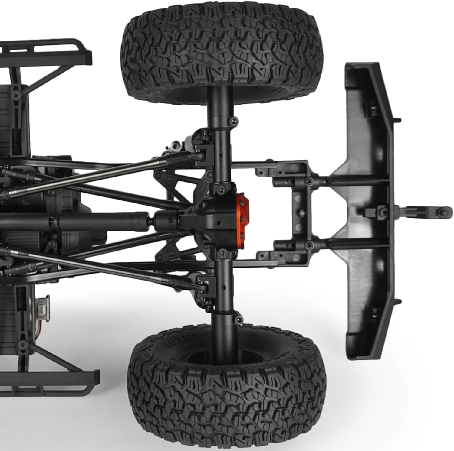 RC Upgrade Accessories for Axial for SCX10 II 90046 90047 1/10 RC Crawler Car Metal Front Rear Straight Axle Upgrade Parts Replacement DIY Parts Accessories(1 Set (2pcs))