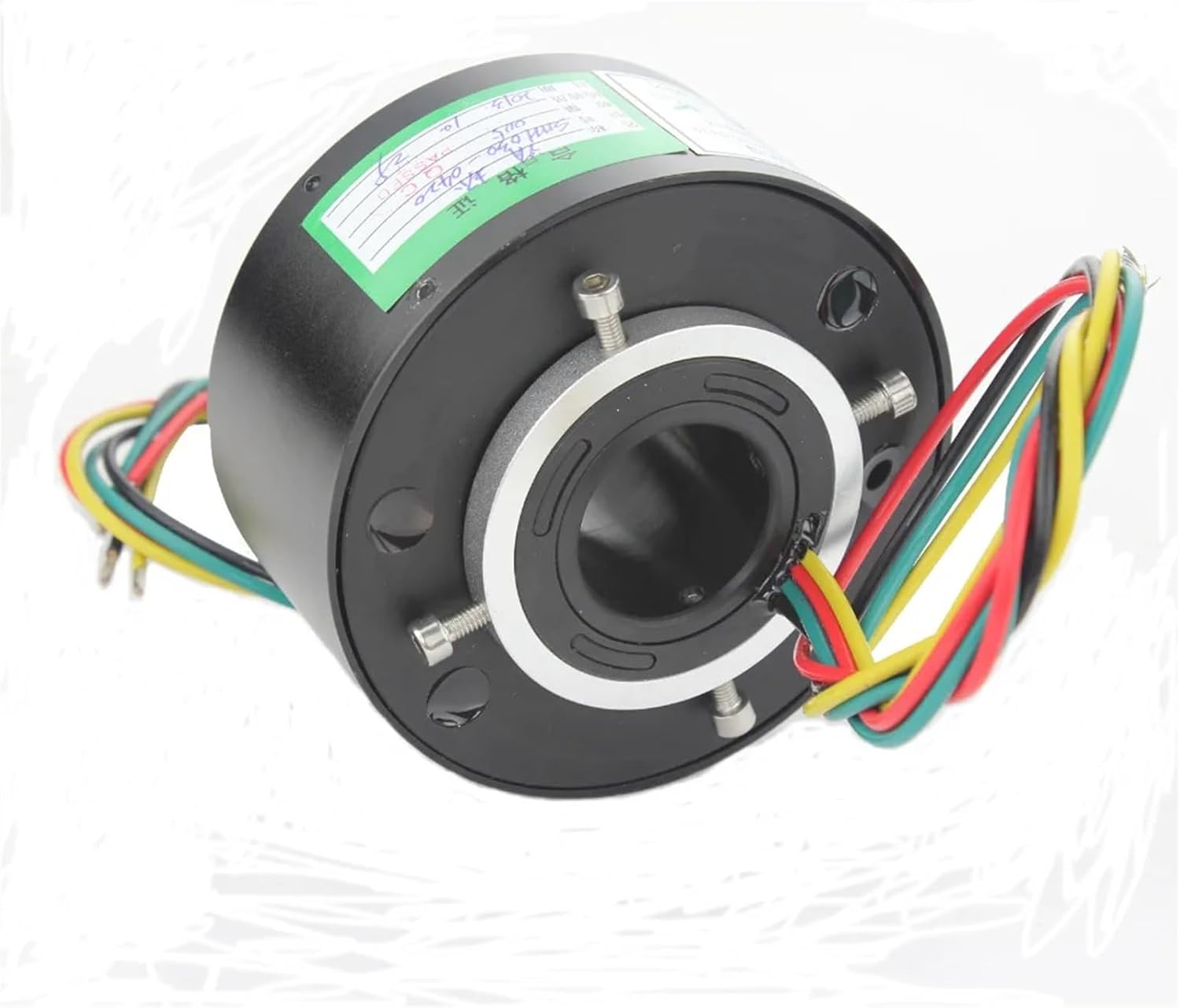 Rotary Union Joint Slip Ring 10A/6 Circuits of bore Size 30mm Through Hole Slip Ring