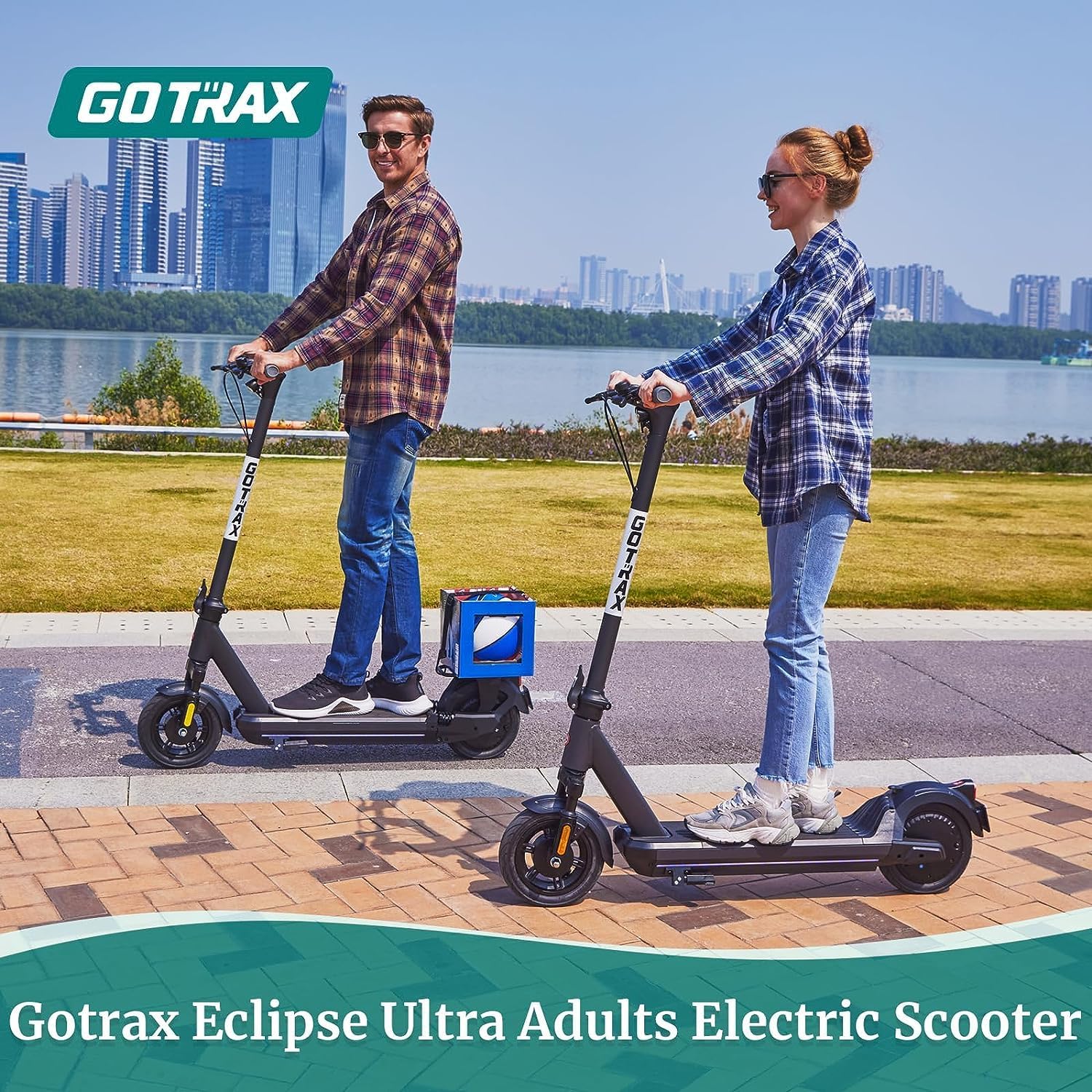 Gotrax Electric Scooter for Adults, Max 18/38 Mile & 20/28Mph by 350w/500w/1000w Motor,10
