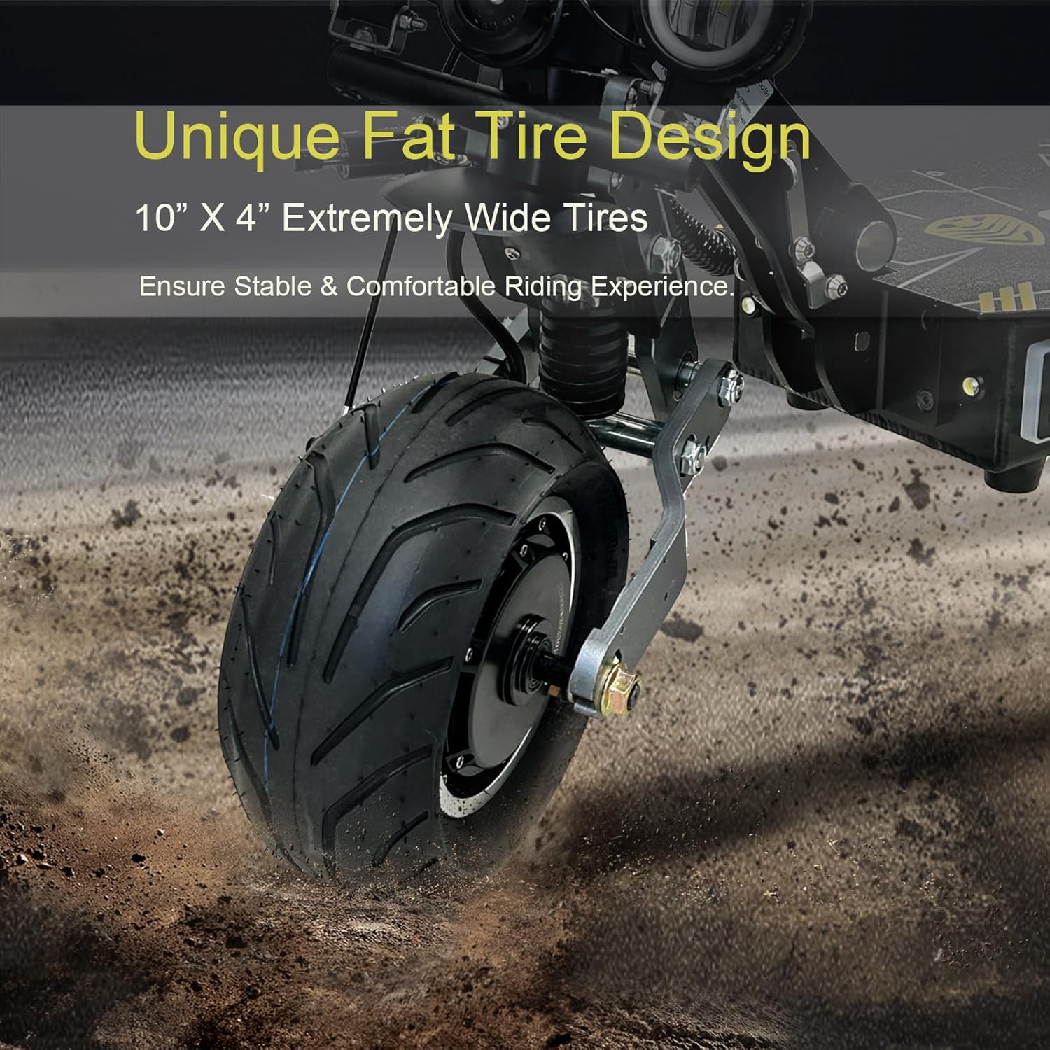 Adult Electric Scooter 50MPH Fast ZonDoo ZO01 Plus Pro 6000W Dual Motors 60 Miles Long Range Fat Tires Oil Hydraulic Brake Dual Suspension All Terrain Escooter with Seat for Heavy Duty Adults