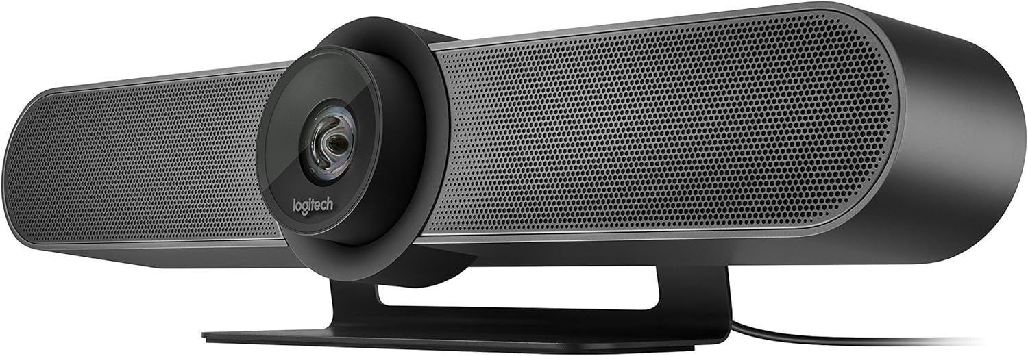 Logitech MeetUp and Expansion Mic HD Video and Audio Conferencing System for Small Meeting Rooms (Renewed)