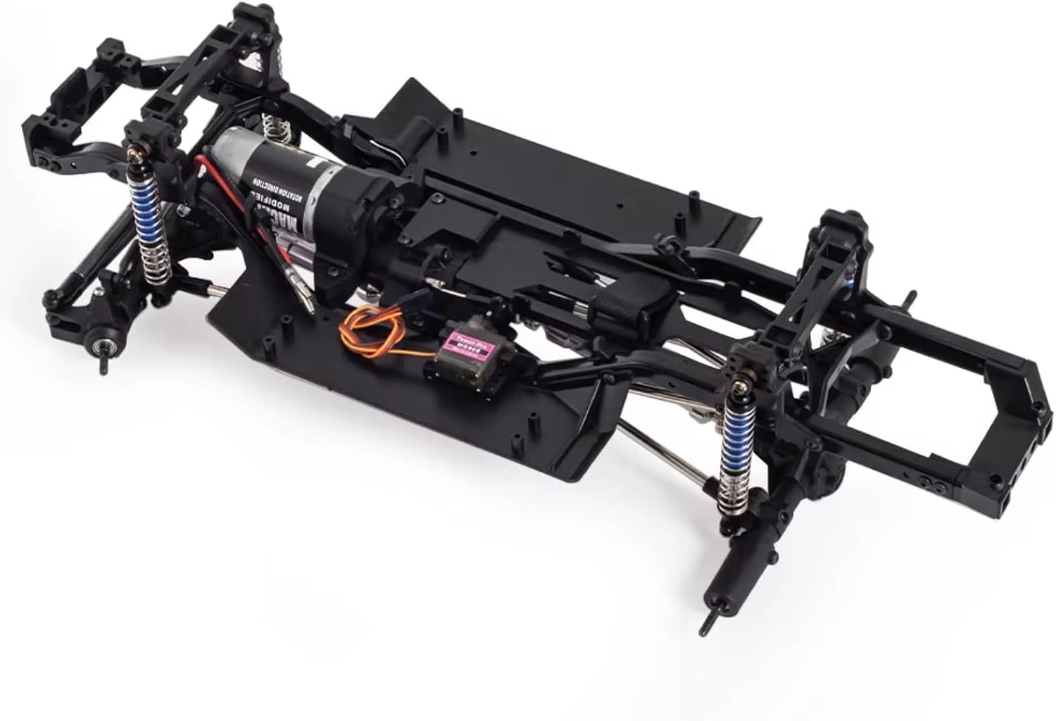 RC Crawlers Components For TRX4 D90 1/10 RC Car Crawler Upgrade Parts 313mm Wheelbase For Chassis Frame Builders Kit With 2-Speed Transmission 35T 550 Motor(Size 3)