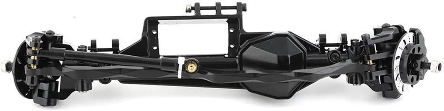 RC Car Parts for Axial RBX10 for Ryft 1/10 RC Crawler Car Upgrade Parts Accessories RC Crawler Car Metal Front and Rear Axle Modified Parts(Color2,1 Set)