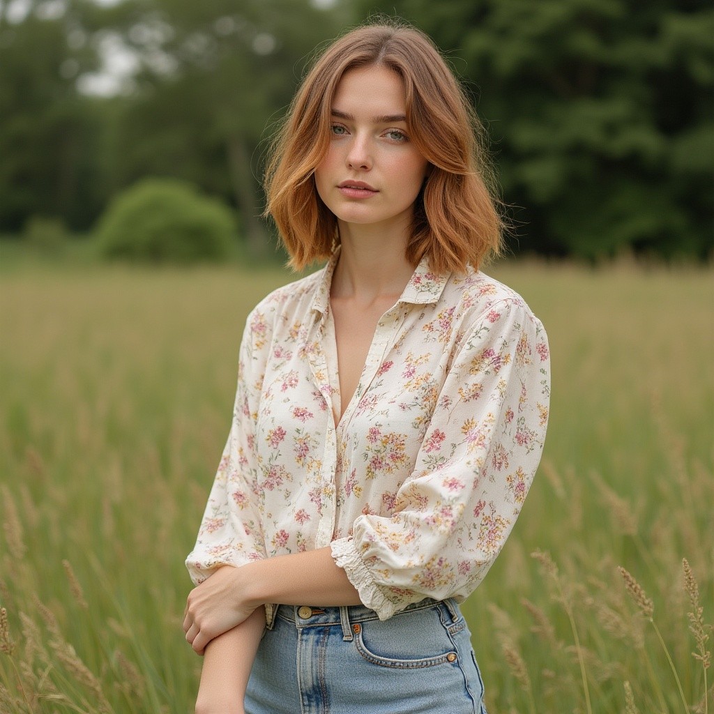 The Meadow Blouse // Rye