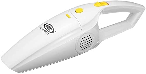 LSHAOBO 120W Portable USB Home Car Vacuum Cleaner for Auto Cars Suction Home Handheld Cordless Wet and Dry Dual Use Cleaning Tool(Color:White)