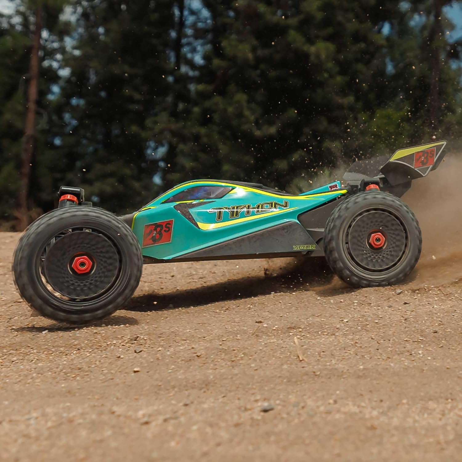 ARRMA RC Car 1/8 Typhon 4X4 223S BLX BRUSHLESS Buggy RTR (Battery and Charger Not Included) with DSC (Green), ARA4306V4T1