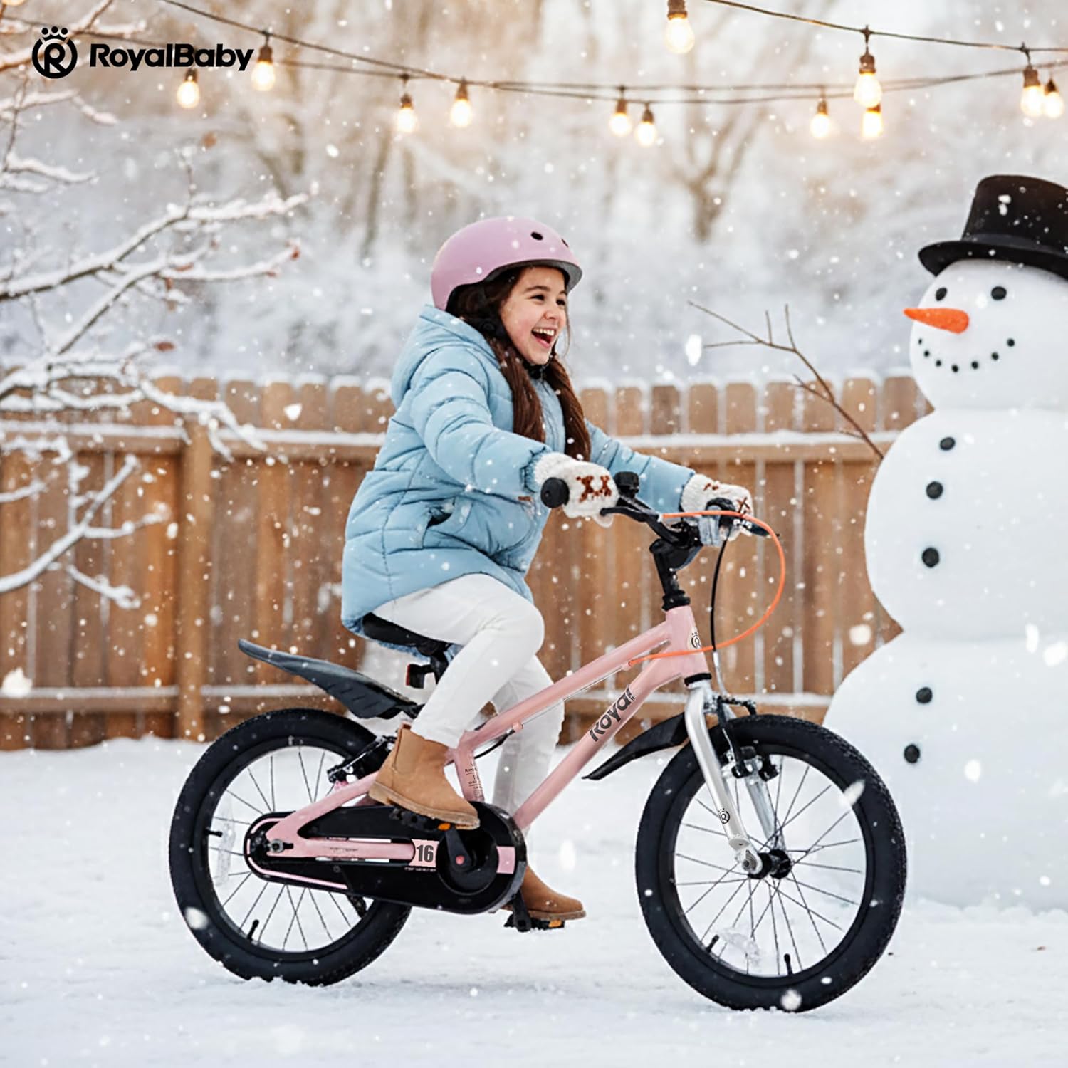 RoyalBaby EZ Fride Kids Bike 16 18 20 Inch, Lightweight Aluminum 2-in-1 Balance to Pedal Bike with One-Key Switch for Boys Girls Ages 4+