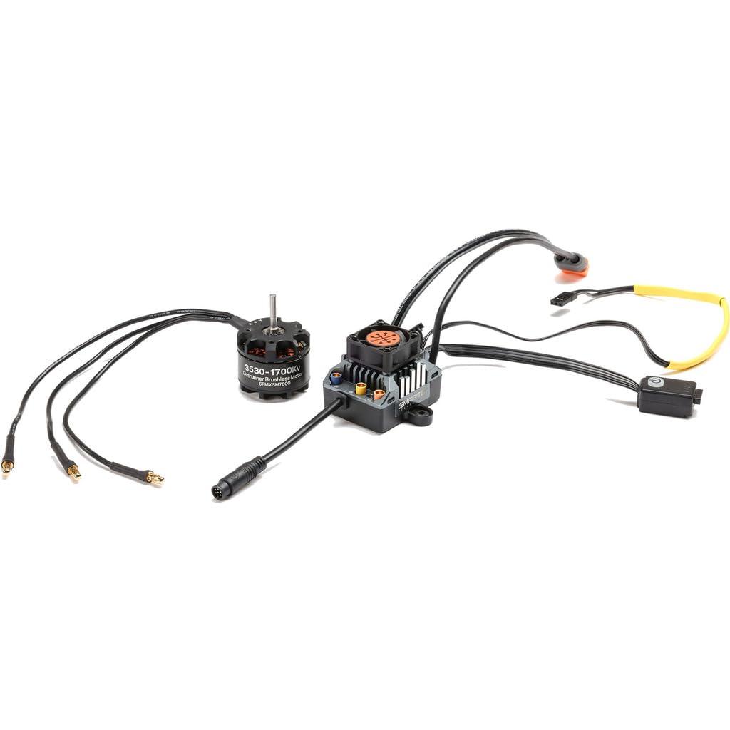 Spektrum XSEMC23 Firma 80a Smart Outrunner Crawler Motor/Esc 2-in-1 Combo 1700kv