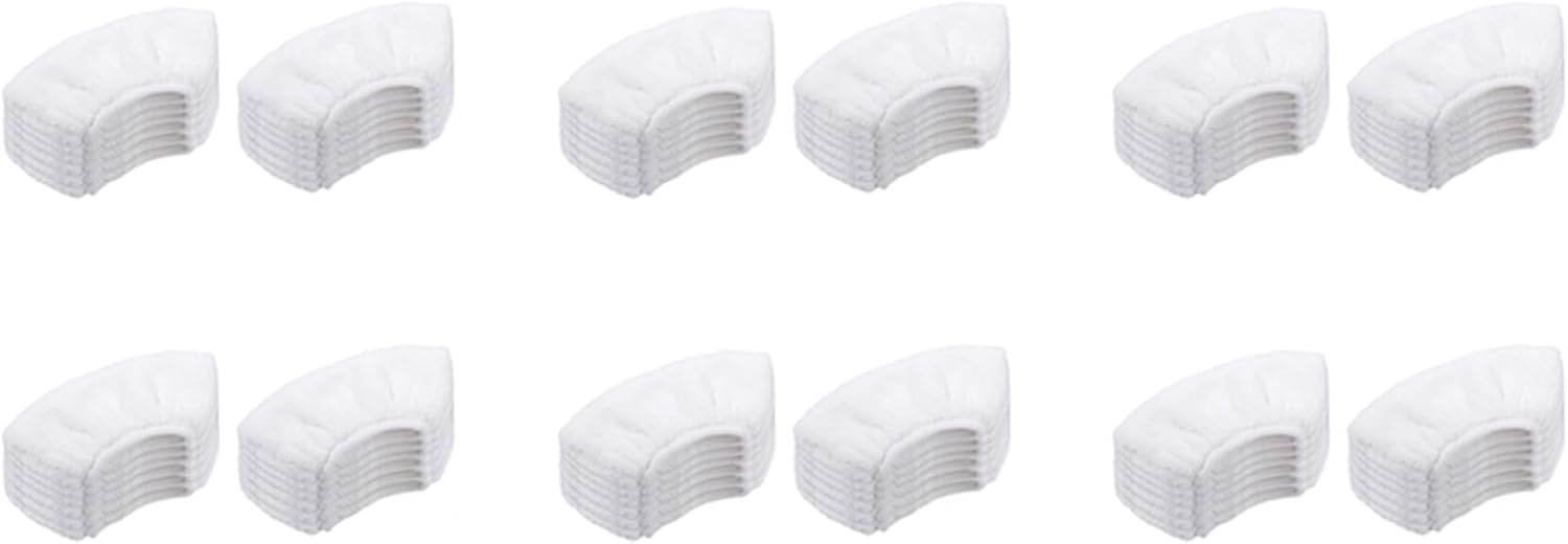 Nuhikap 72 PCS Mop Cloth Cover for Easyfix SC1 SC2 SC3 SC4 SC5 SV7 Replacement Steam Cleaner Rags Pads