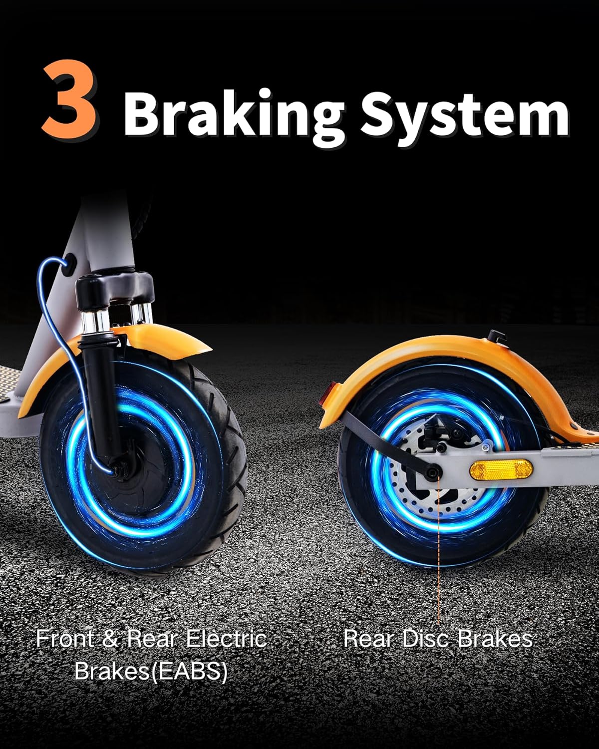 Electric Scooter, 500W/750W/1500W Peak Motor, 8.5