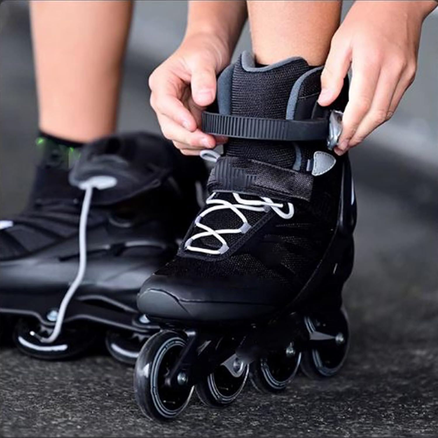 Skate Wheels Replacement, 80A 82A Inline Skate Wheels Roller Skate Wheels Roller Blade Skating Wheels 72MM/76MM/80MM, Intended for Roller Blade Wheel Replacement