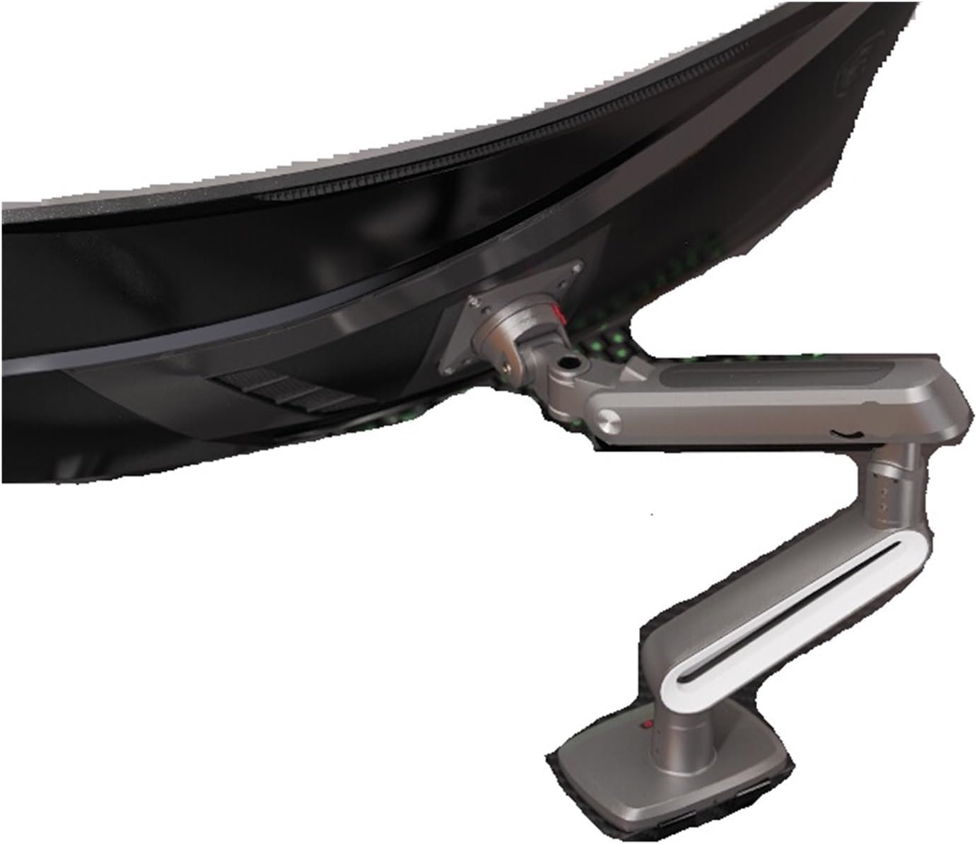 E-Sports Game Computer Monitor Stand Robotic arm Screen Desktop Lifting and Rotating Suspended Elevated Stand S8 Load-Bearing: 8kg