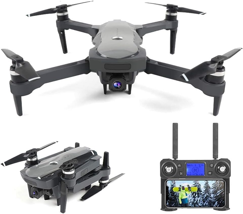 GPS Drone with 4K UHD Camera 50x Zoom 5G WiFi FPV Live Video RC Quadcopter with Brushless Motor 25 Mins Flight Time 1800 Meters Flight