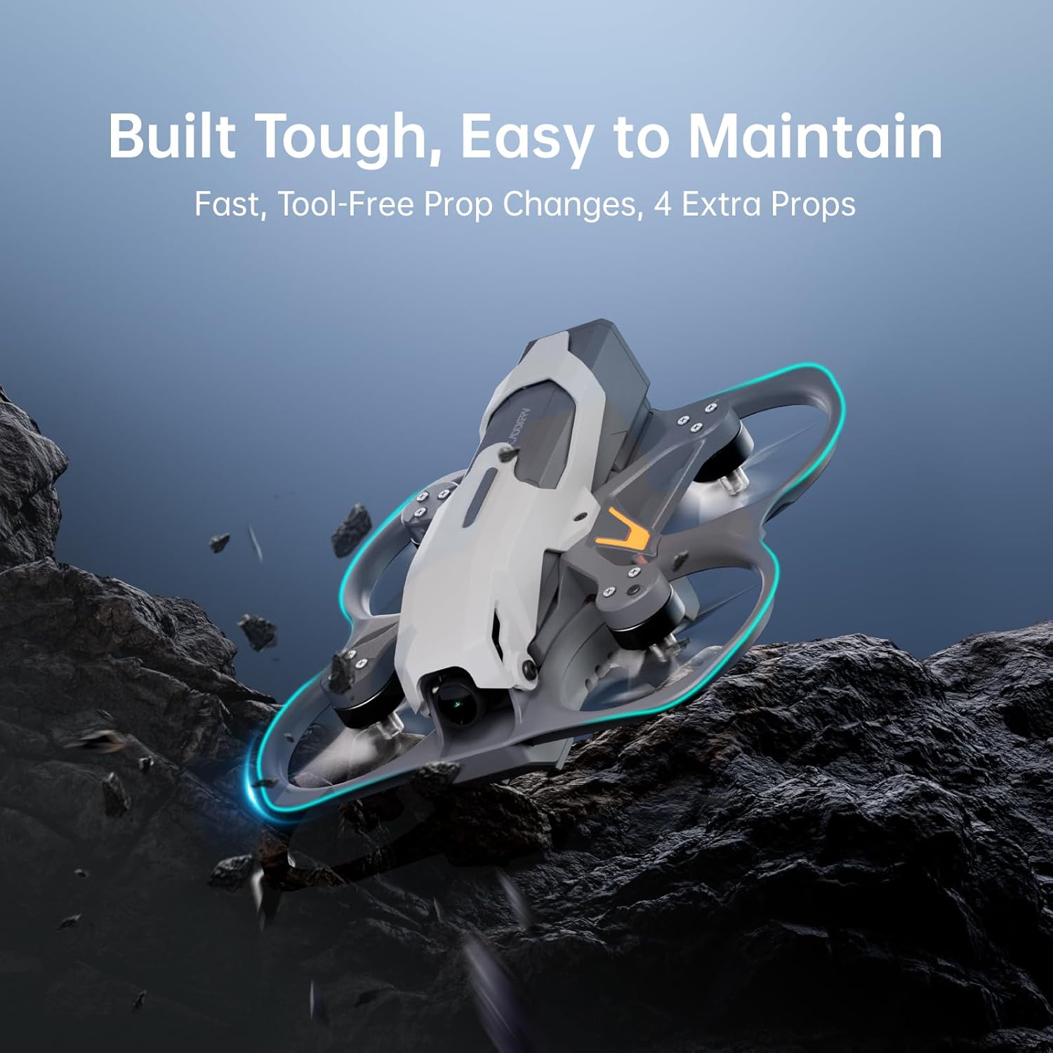 CADDXFPV Protos FPV Drone RTF Kit, Built-in Walksnail 6g VTX, 1080p/60fps HD Digital Video Transmission, 4.5